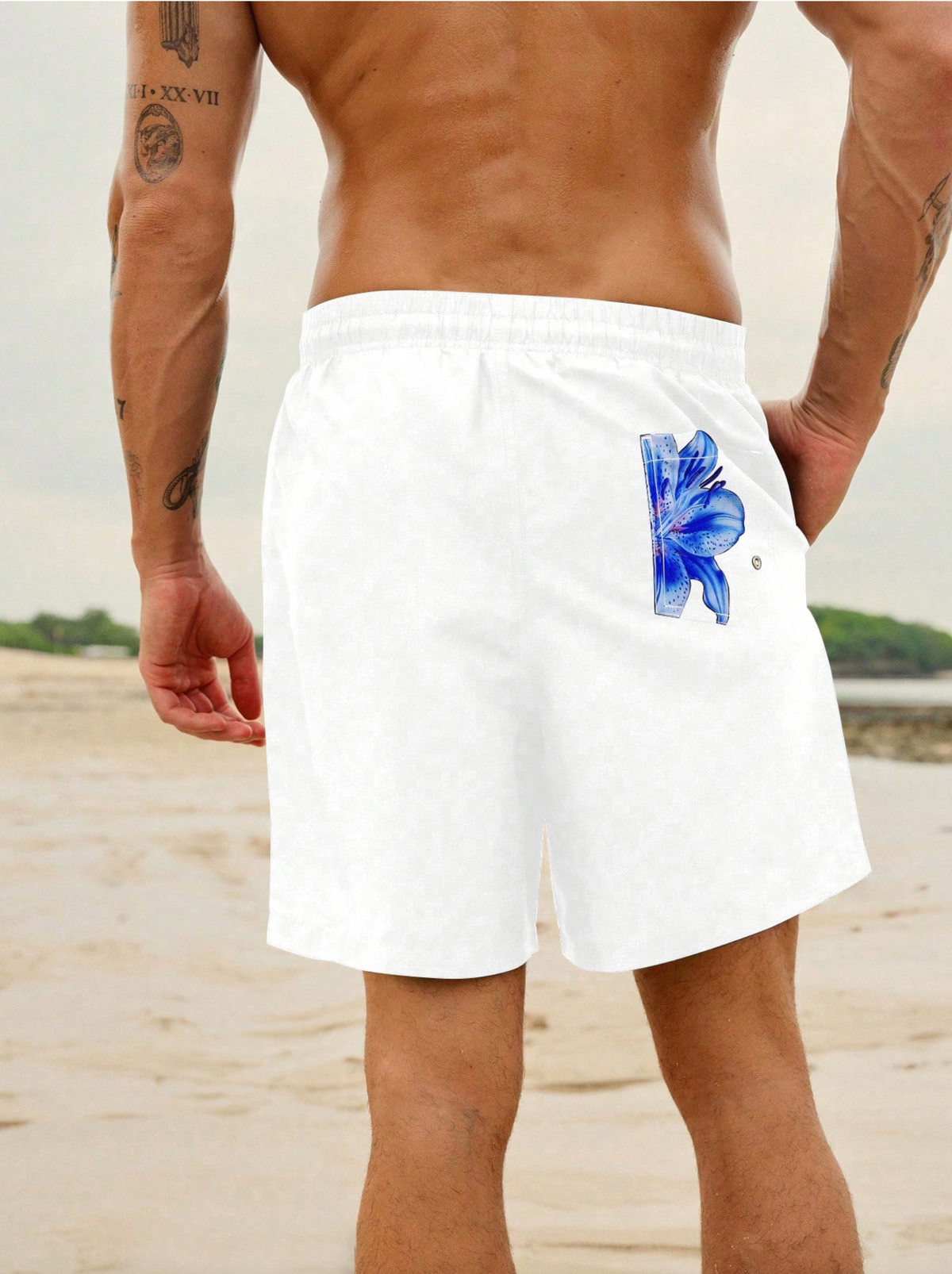 Blue Lily Mediterranean Matching Couple Set & Resort Look