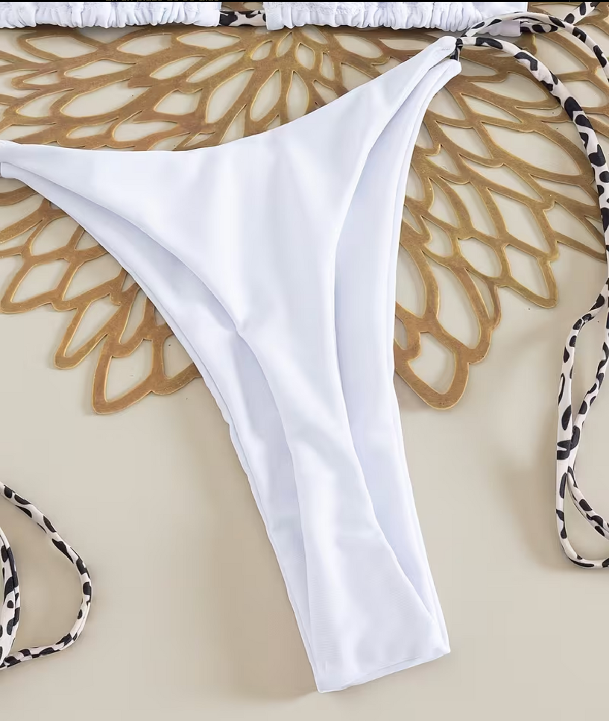 Leopard Signature Triangle Bikini