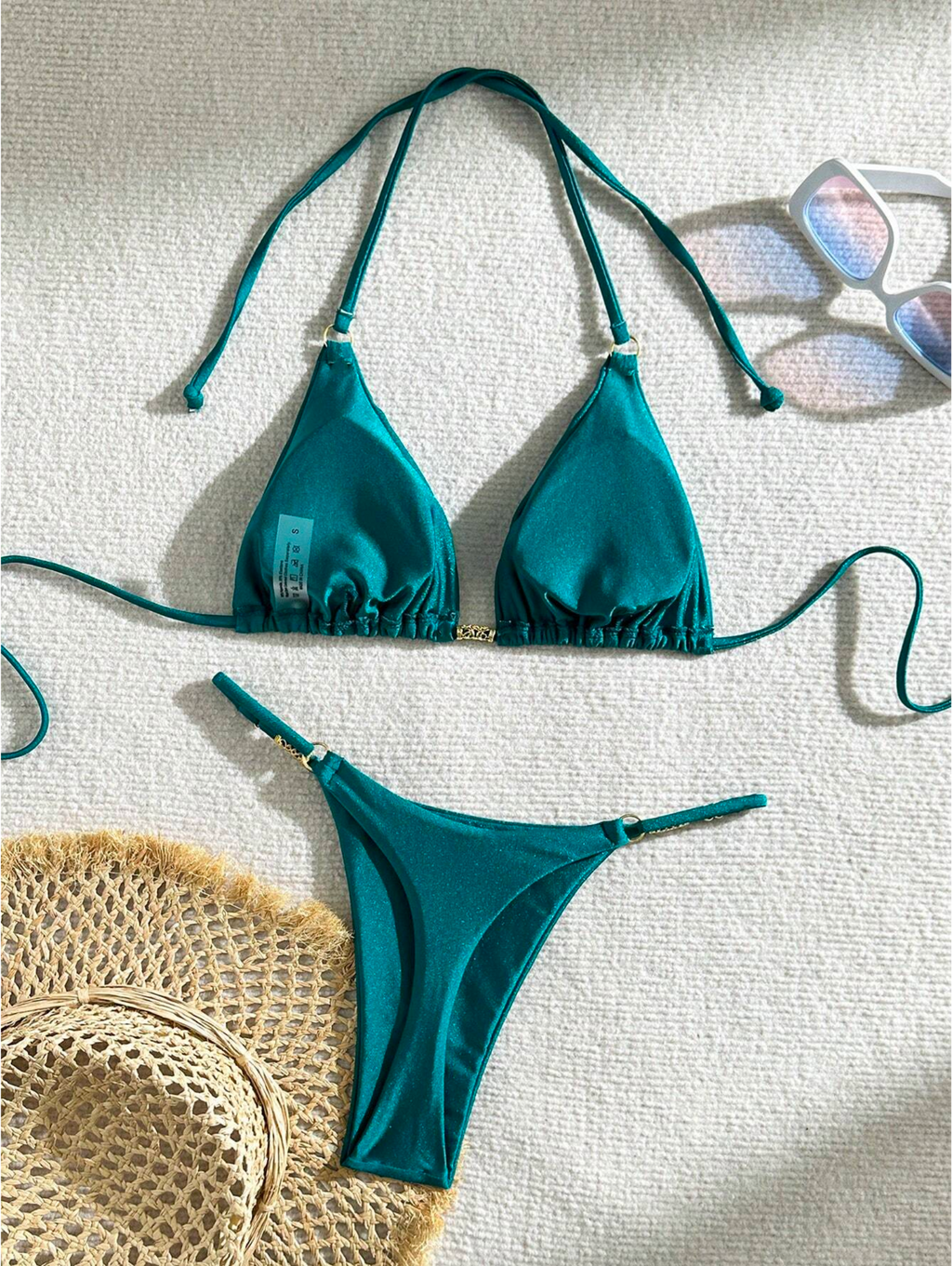 Emerald Siren Shimmer Bikini